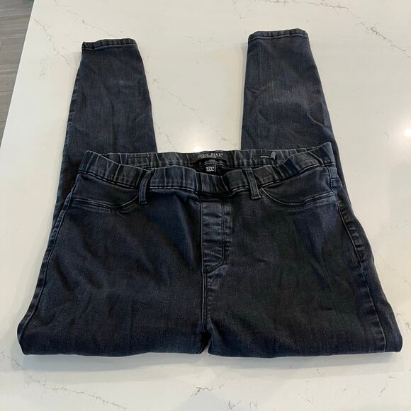 Judy Blue Black Skinny Jeans Pull on Size 15 /32 - Picture 3 of 11